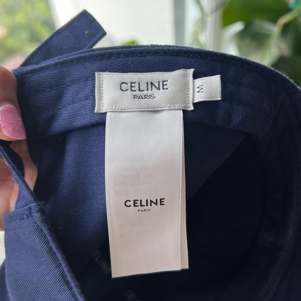 CELINE INITIAL BASEBALL CAP IN COTTON
MARINE